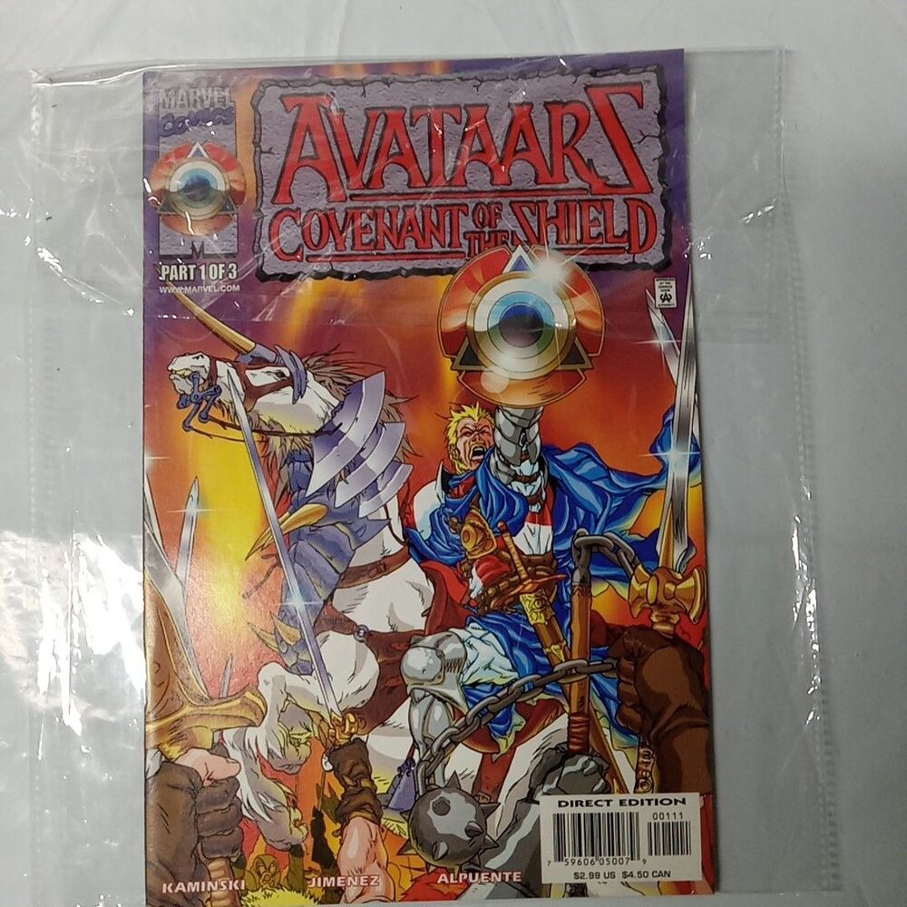 Marvel AVATAARS COVENANT OF THE SHIELD #1 (Sep 2000) Oscar Jimenez Len Kaminski
